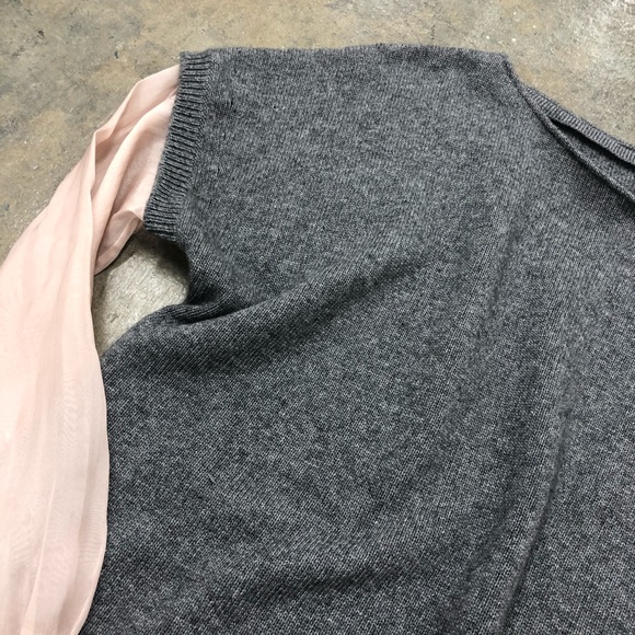 Dondup Sweater Shirt Combo Cashmere Merino Wool S - Picture 4 of 8